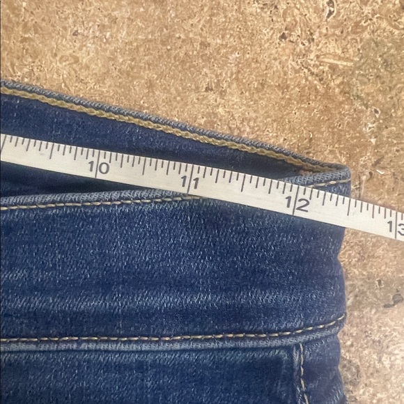 NEW 7 FOR ALL MANKIND CROPPED ALEXA WITH CUT HEM SIZE:25 - Picture 7 of 9